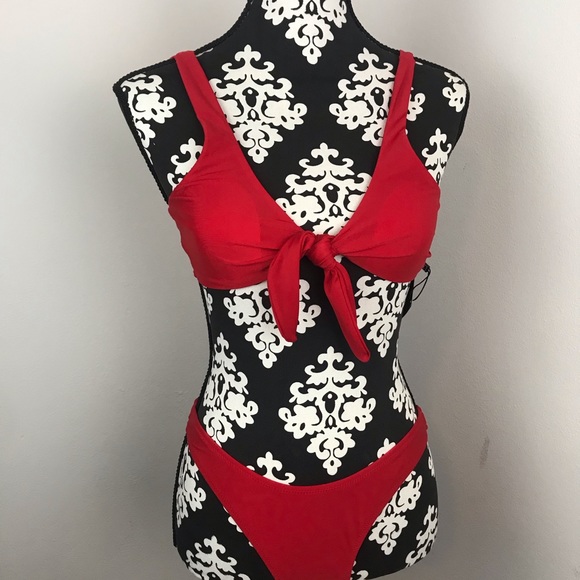 Zaful Other - Zaful forever young 2 piece red bathing suit. NWT